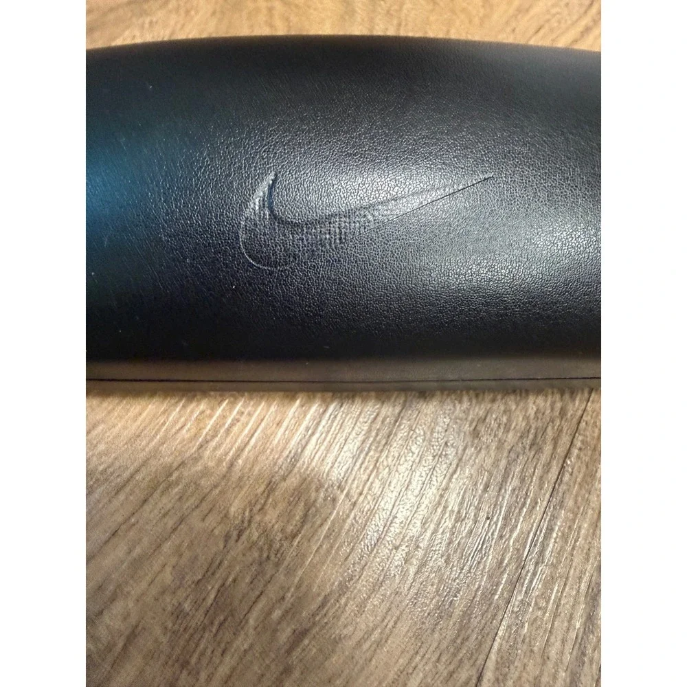 Nike Black Hard Shell Sunglasses Eyeglasses Case Made in Italy Just Do It 902